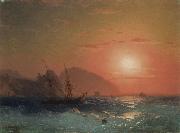 Ivan Aivazovsky View Of The Ayu Dag Crimea Spain oil painting artist